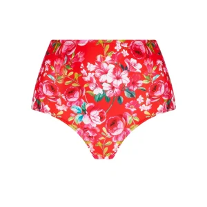 Maillot de bain Antigel de Lise Charmel - Bikini taille haute La Cherie Forever Rouge Cherie