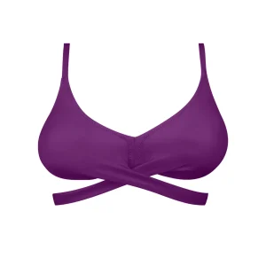 Maillot de bain Antigel de Lise Charmel - La Chiquissima Triangle Mousse Souple Avec Liens Mer Améthyste