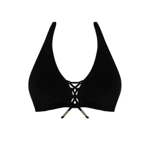 Maillot de bain Antigel de Lise Charmel - La Glam Tonique Triangle rembourré souple avec liens Noir