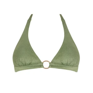 Maillot de bain Antigel de Lise Charmel - La Fashion Sirene Triangle rembourré souple avec liens Vert Sirene