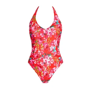 Maillot de bain Antigel de Lise Charmel - Maillot de bain dos nu sans armatures La Cherie Forever Rouge Cherie