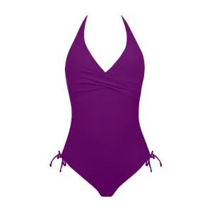 Maillots de bain Antigel de Lise Charmel - Maillot de bain dos plongeant La Chiquissima Mer Amethyste