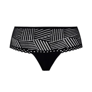 Antigel By Lise Charmel - Tressage Graphic Boyshort Tressage Noir