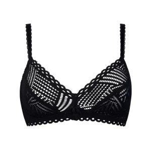 Antigel By Lise Charmel - Soutien-gorge triangle sans armatures Tressage Graphic Tressage Noir