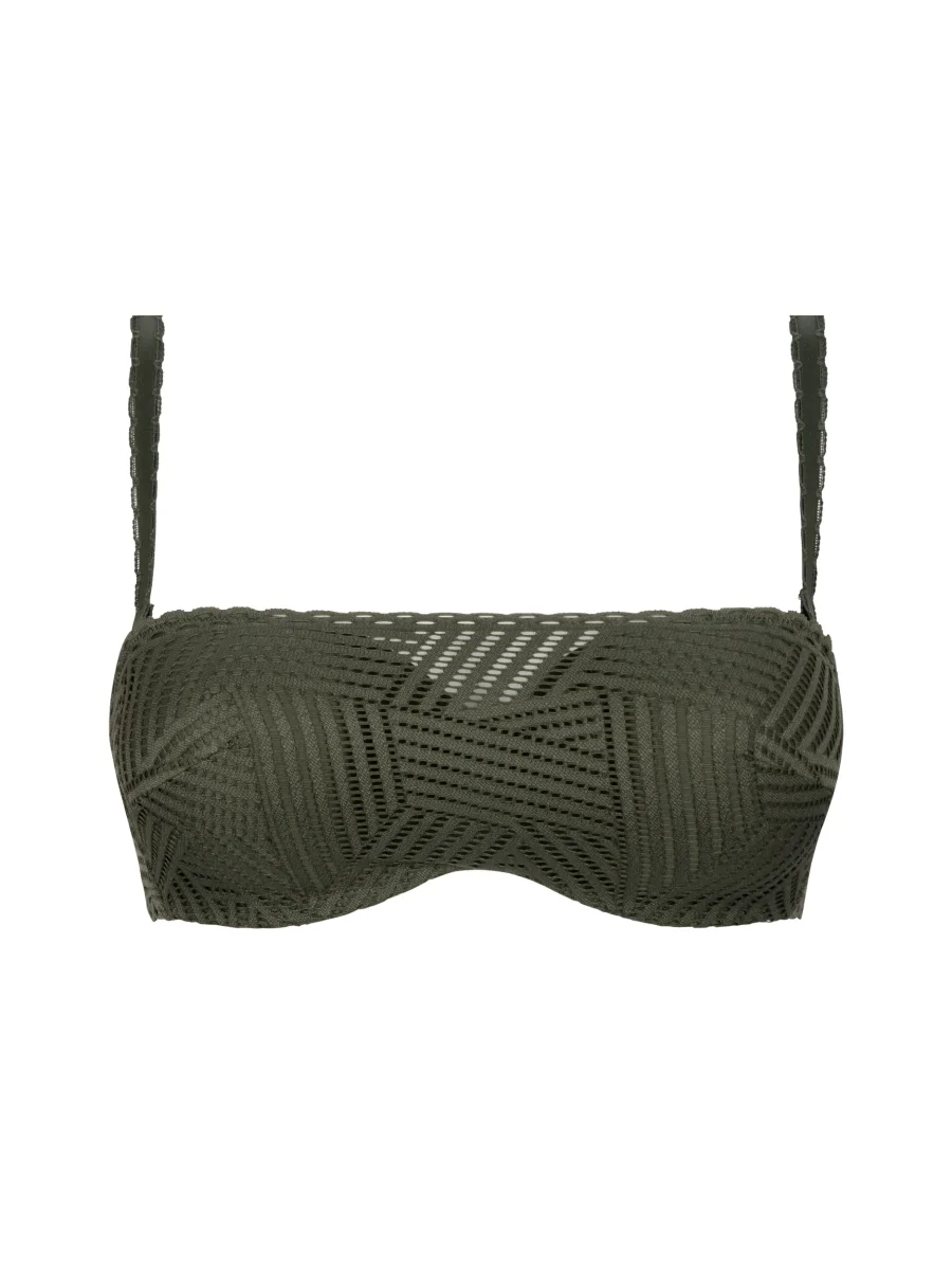 Antigel By Lise Charmel - Soutien-gorge bandeau bandeau graphique Tressage Eclat Aventure