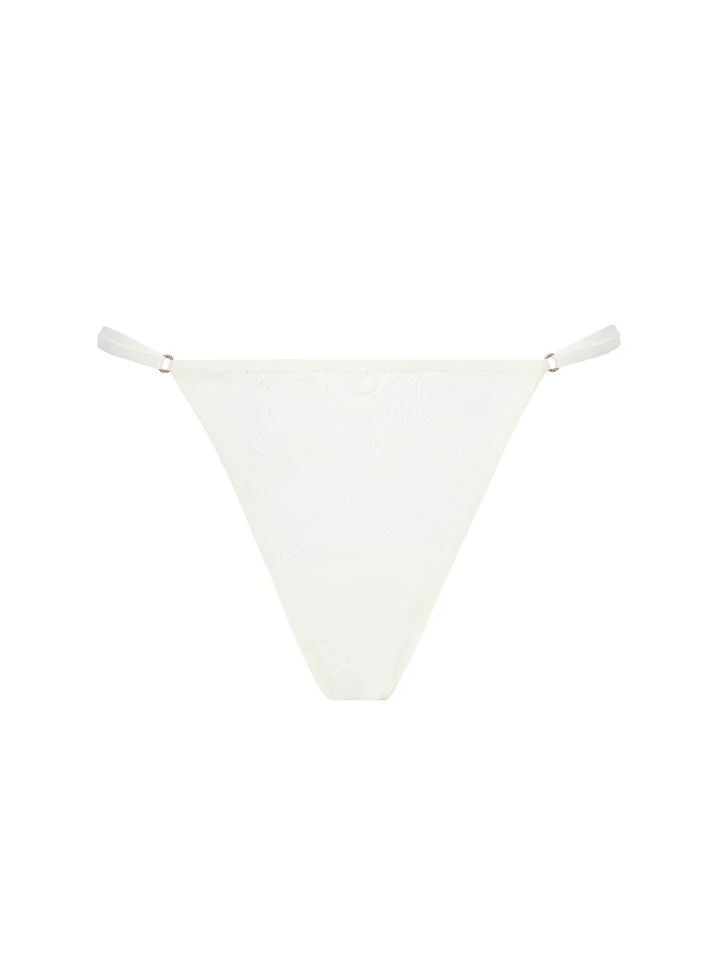 Antigel Par Lise Charmel - Atelier Séduction String Sexy Écru Nacre