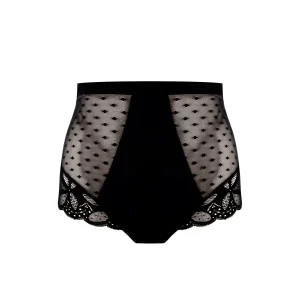 Antigel de Lise Charmel - Culotte haute rétro Stricto Sensuelle Noir