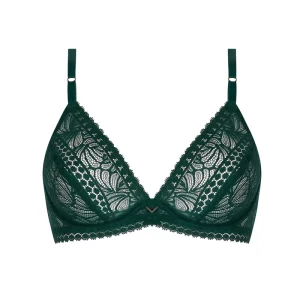 Antigel de Lise Charmel - Soutien-gorge emboîtant Atelier Seduction Vert Anglaise