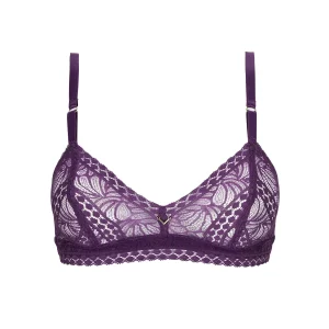 Antigel de Lise Charmel - Atelier Séduction Triangle sans fil Prune Magic