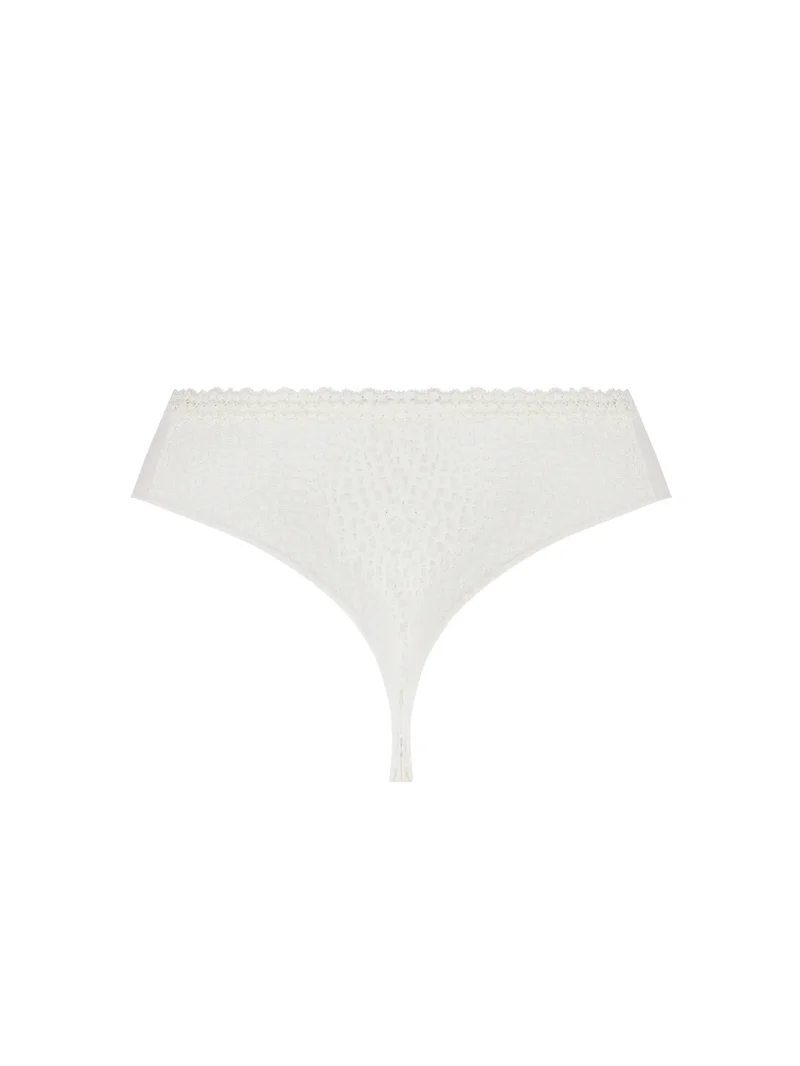 Antigel de Lise Charmel - String Exquise En Dentelle Ecru Nacre – Image 5