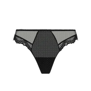 Antigel de Lise Charmel - Nuit Des Etoiles String Noir Or