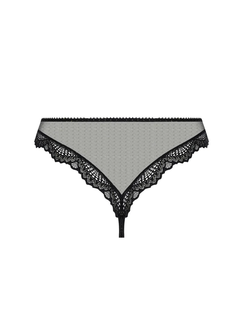 Antigel de Lise Charmel - Nuit Des Etoiles String Noir Or – Image 4