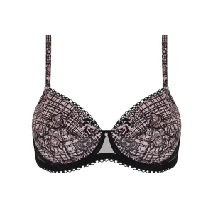 Soutien-gorge emboîtant 3 pièces Antigel de Lise Charmel - Tartan Glamour Rose Tartan