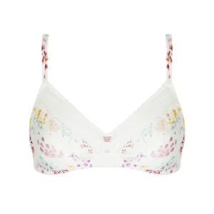 Antigel de Lise Charmel - Soutien-gorge triangle sans armatures Souffle Fleuri Souffle Pastel