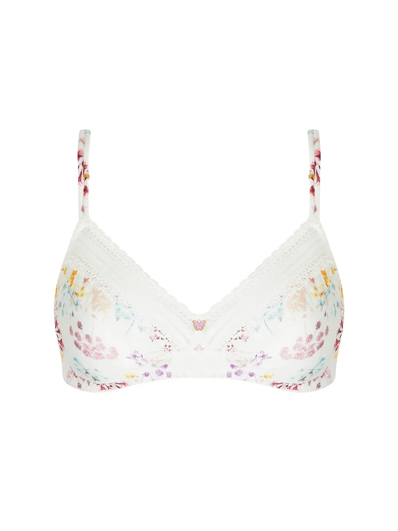 Antigel de Lise Charmel - Soutien-gorge triangle sans armatures Souffle Fleuri Souffle Pastel