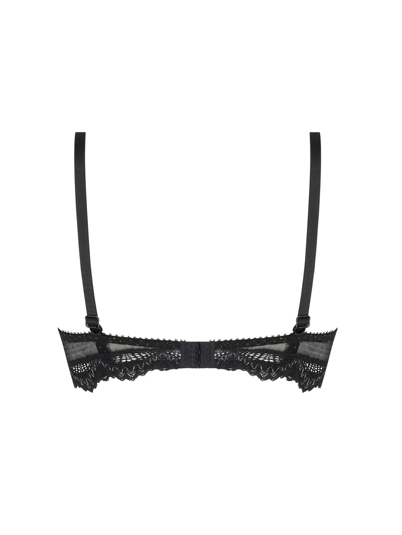 Antigel de Lise Charmel - Nuit Des Etoiles Contour Bra Noir Or – Image 5