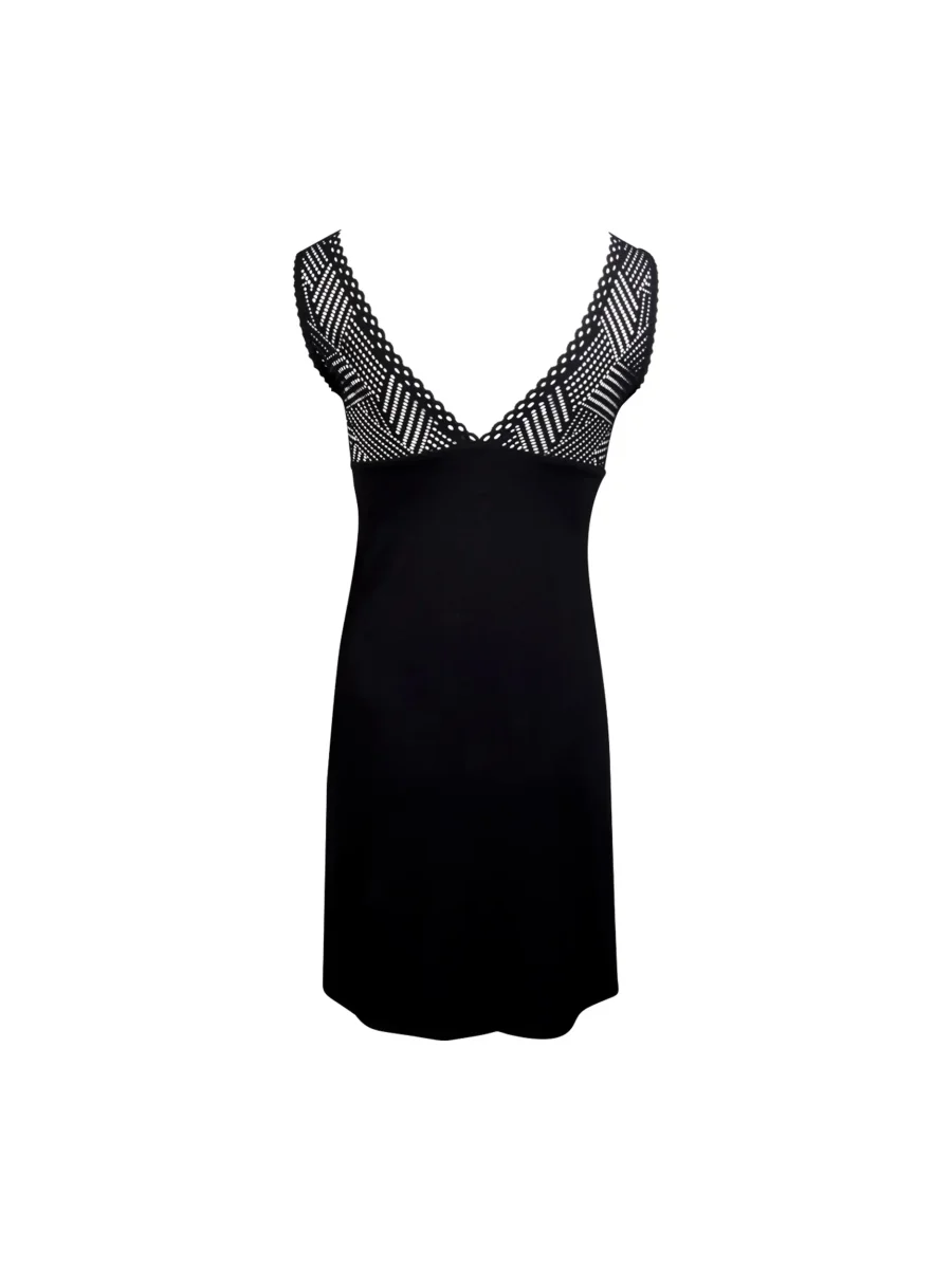 Antigel By Lise Charmel - Nuisette Tressage Graphic Tressage Noir – Image 3