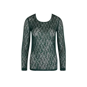 Antigel de Lise Charmel - Atelier Séduction Haut à manches longues Vert Anglaise