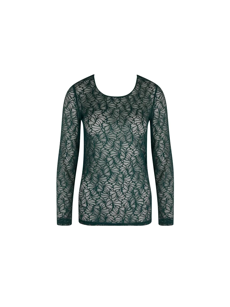 Antigel de Lise Charmel - Atelier Séduction Haut à manches longues Vert Anglaise