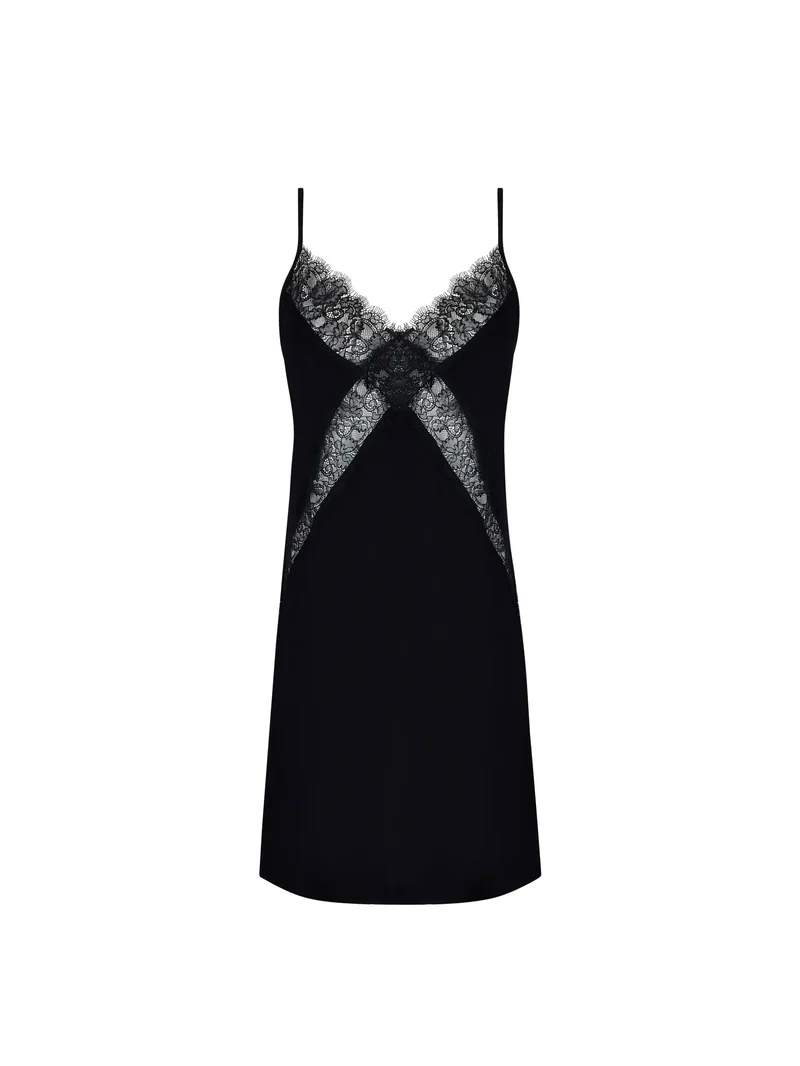 Antigel By Lise Charmel - Tartan Glamour Sexy Nighty Noir