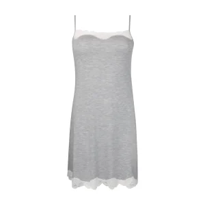 Antigel de Lise Charmel - Nuisette à fines bretelles Simply Perfect Chiné Gris