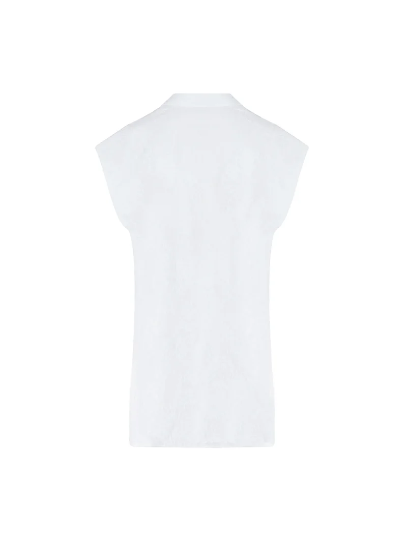 Maillot de bain Antigel de Lise Charmel - Chemise longue Antigel La Bohème Blanc – Image 3