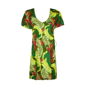 Maillot de bain Antigel de Lise Charmel - Tunique La Venus Nature Vert Tropic