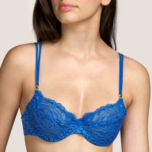 Andres Sarda - Soutien-gorge à bonnets emboîtants Tharp Bleu Barcelone