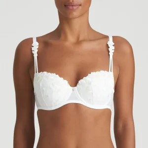 Marie Jo - Soutien-gorge balconnet rembourré blanc Leda