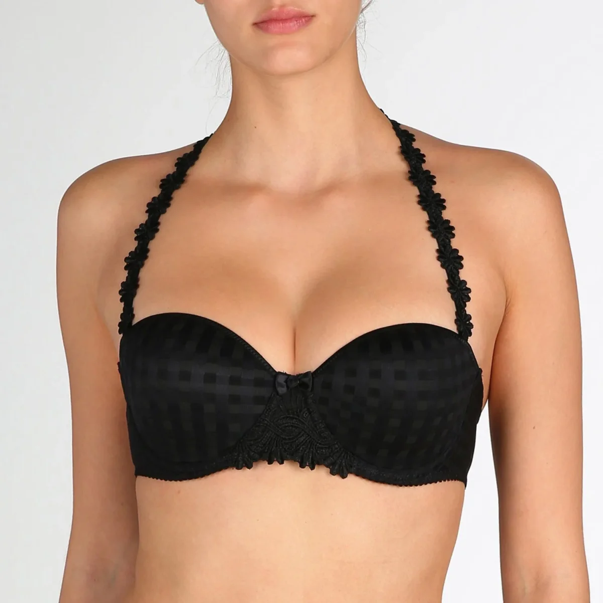 Marie Jo - Soutien-gorge rembourré Avero sans bretelles Noir – Image 3