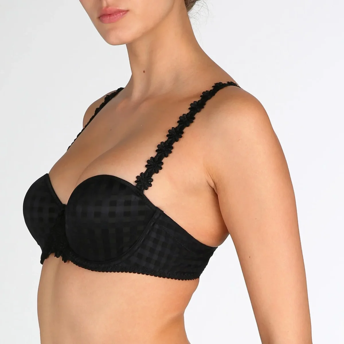 Marie Jo - Soutien-gorge rembourré Avero sans bretelles Noir – Image 4
