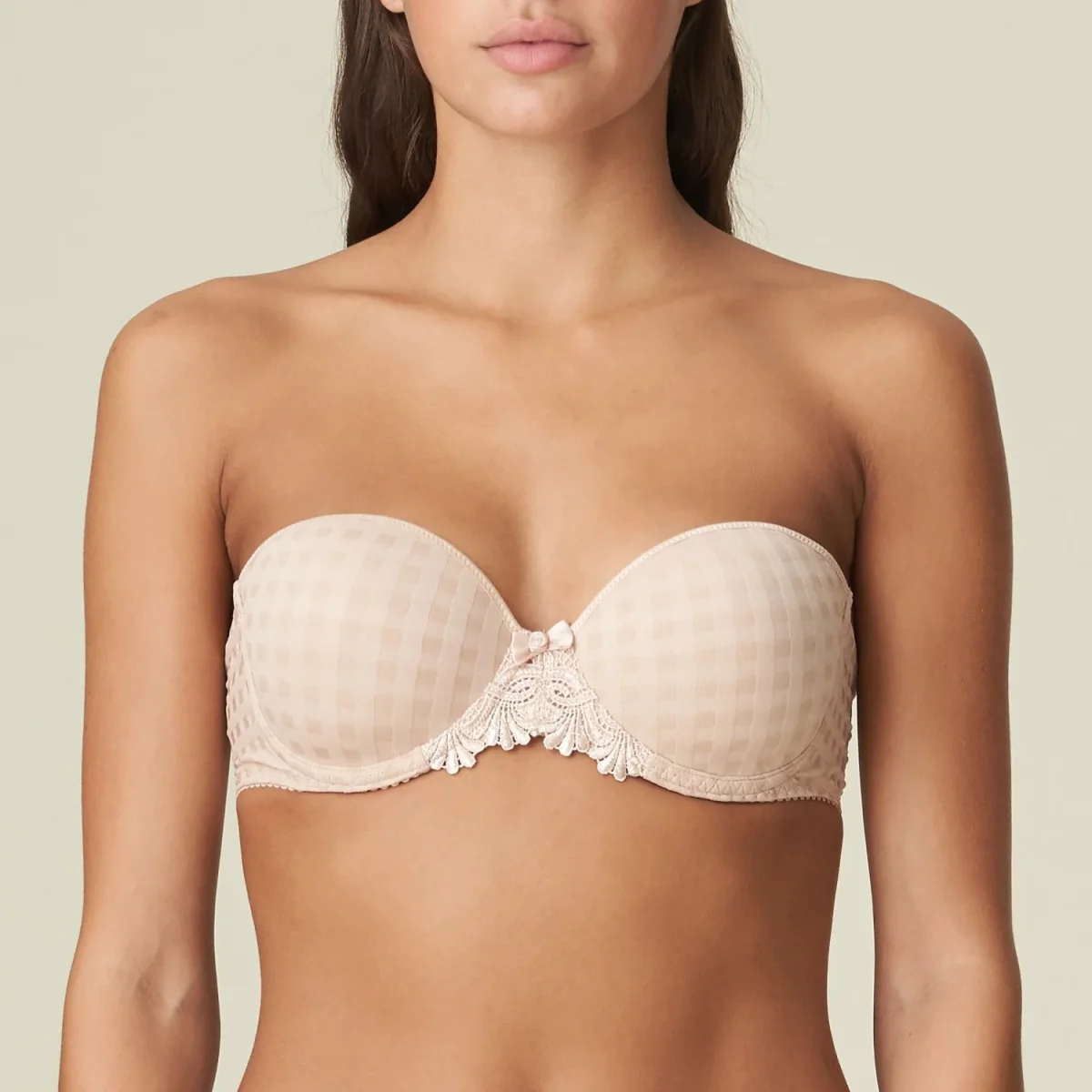 Marie Jo - Soutien-gorge rembourré Avero sans bretelles Café Latte – Image 2