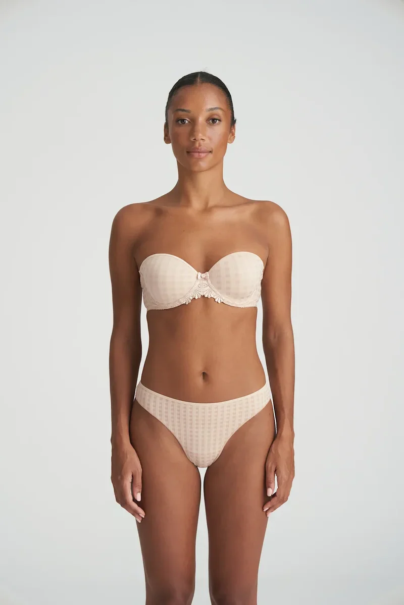 Marie Jo - Soutien-gorge rembourré Avero sans bretelles Café Latte – Image 3