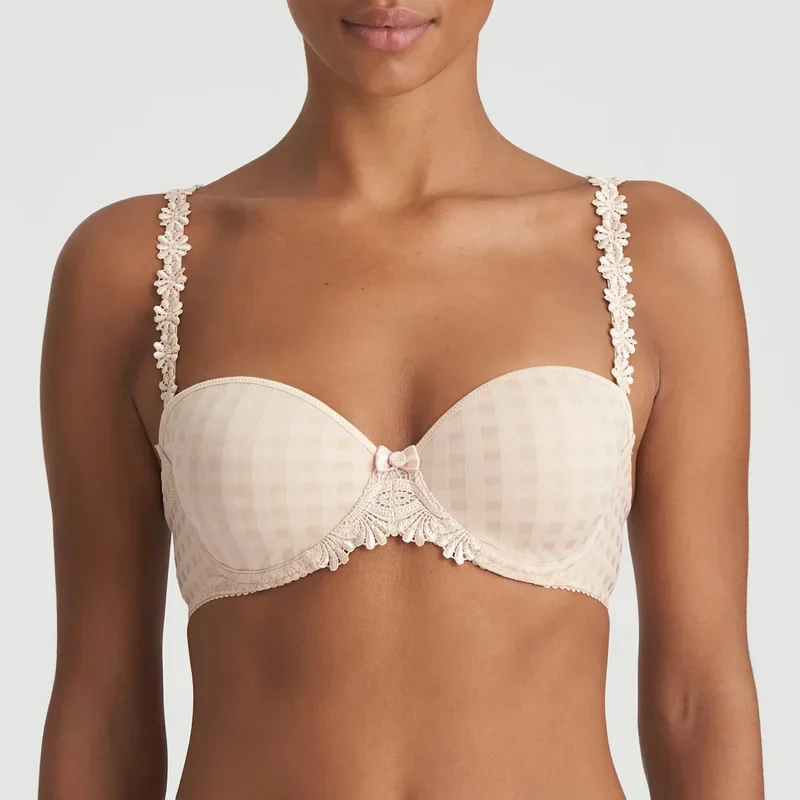 Marie Jo - Soutien-gorge rembourré Avero sans bretelles Café Latte – Image 2