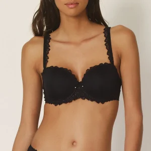 Marie Jo - Soutien-Gorge Rembourré Jane Sans Bretelles Noir