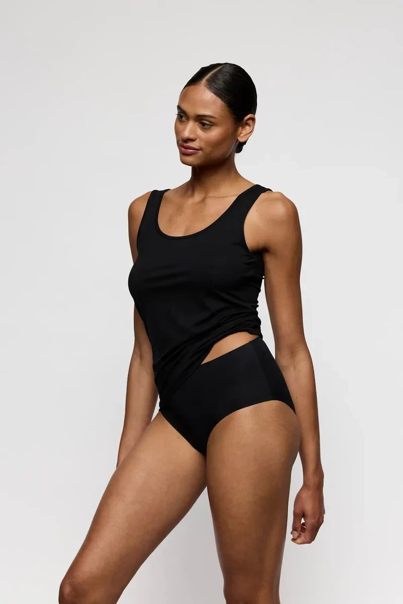 Marie Jo - Haut de studio souple sans bonnets Noir – Image 3