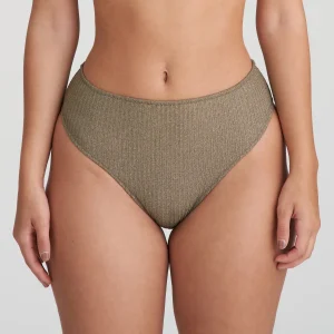 Marie Jo Maillots De Bain - Slip De Bikini Tinjis Olive Doré