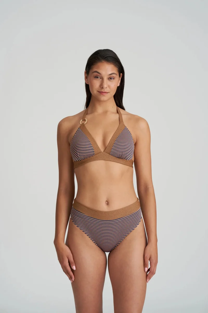 Marie Jo Maillots De Bain - Haut De Bikini Triangle Rembourré Saturna Ocean Bronze – Image 4