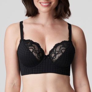Primadonna - Soutien-gorge plongeant Madison Longline Noir