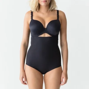 Primadonna - Culotte haute gainante Perle Anthracite
