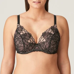 Primadonna - Soutien-gorge plongeant semi-rembourré Livonia Noir
