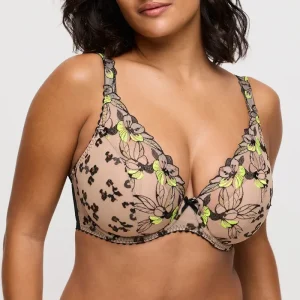 Primadonna - Soutien-gorge plongeant semi-rembourré Manali Wild Bloom