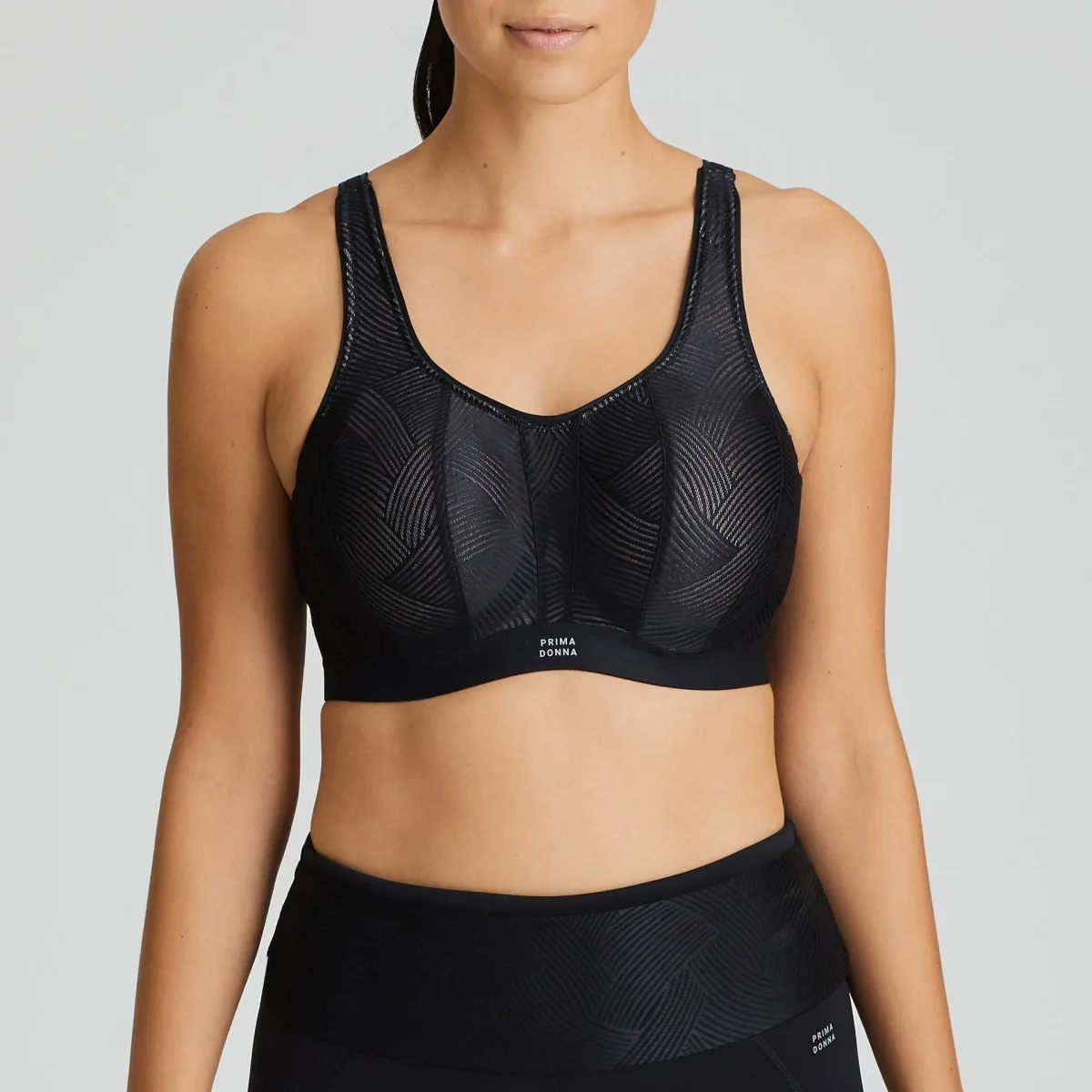 Primadonna Sport - Soutien-gorge de sport rembourré The Game Noir – Image 2
