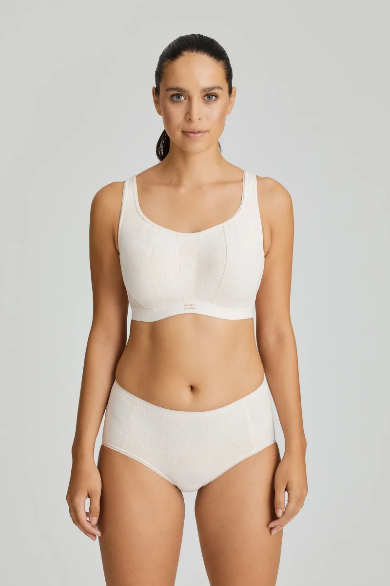 Primadonna Sport - Soutien-gorge de sport à armatures The Gym Crème – Image 3