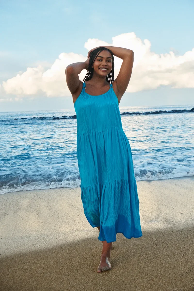 Maillots de bain PrimaDonna - Robe longue Kochi Sea Breeze – Image 3