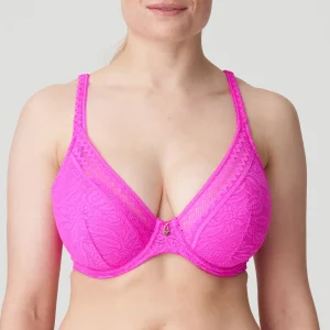 Soutien-gorge plongeant semi-rembourré Primadonna Twist - Palermo, motif fleur de cactus