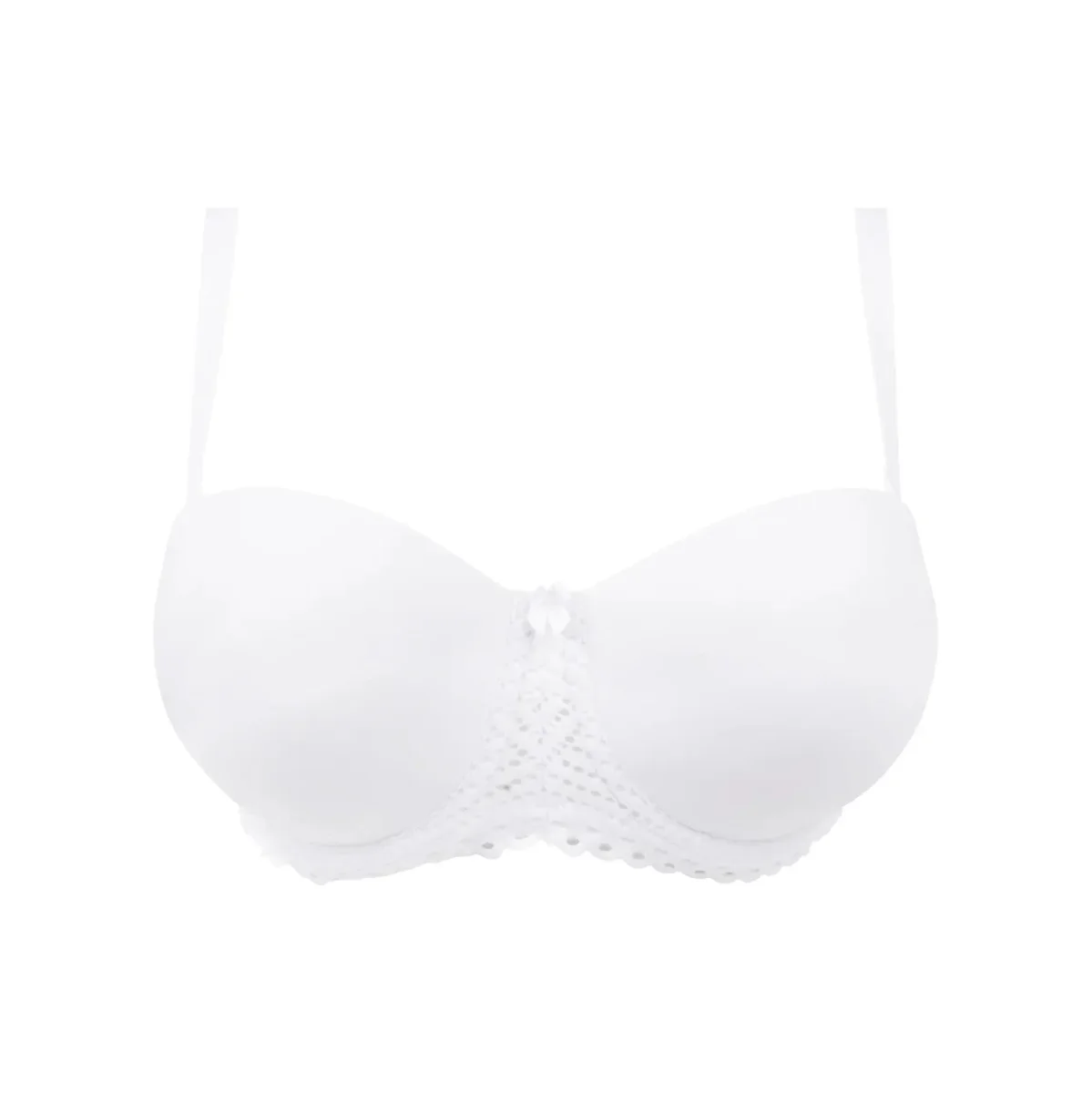 Antigel By Lise Charmel - Tressage Graphic Soutien-Gorge Sans Bretelles Tressage Blanc – Image 2