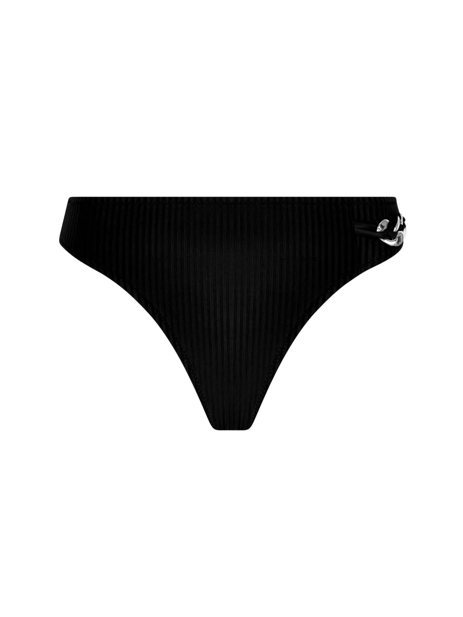 Maillots de bain Antigel de Lise Charmel - La Stricto Chic - Bas de bikini large côtés Noir