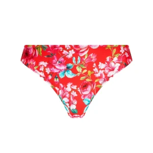 Maillot de bain Antigel de Lise Charmel - Culotte de bikini large La Cherie Forever Rouge Cherie