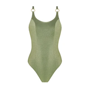 Maillot de bain Antigel de Lise Charmel - Maillot de bain à armatures emboîtant La Fashion Sirene Vert Sirene